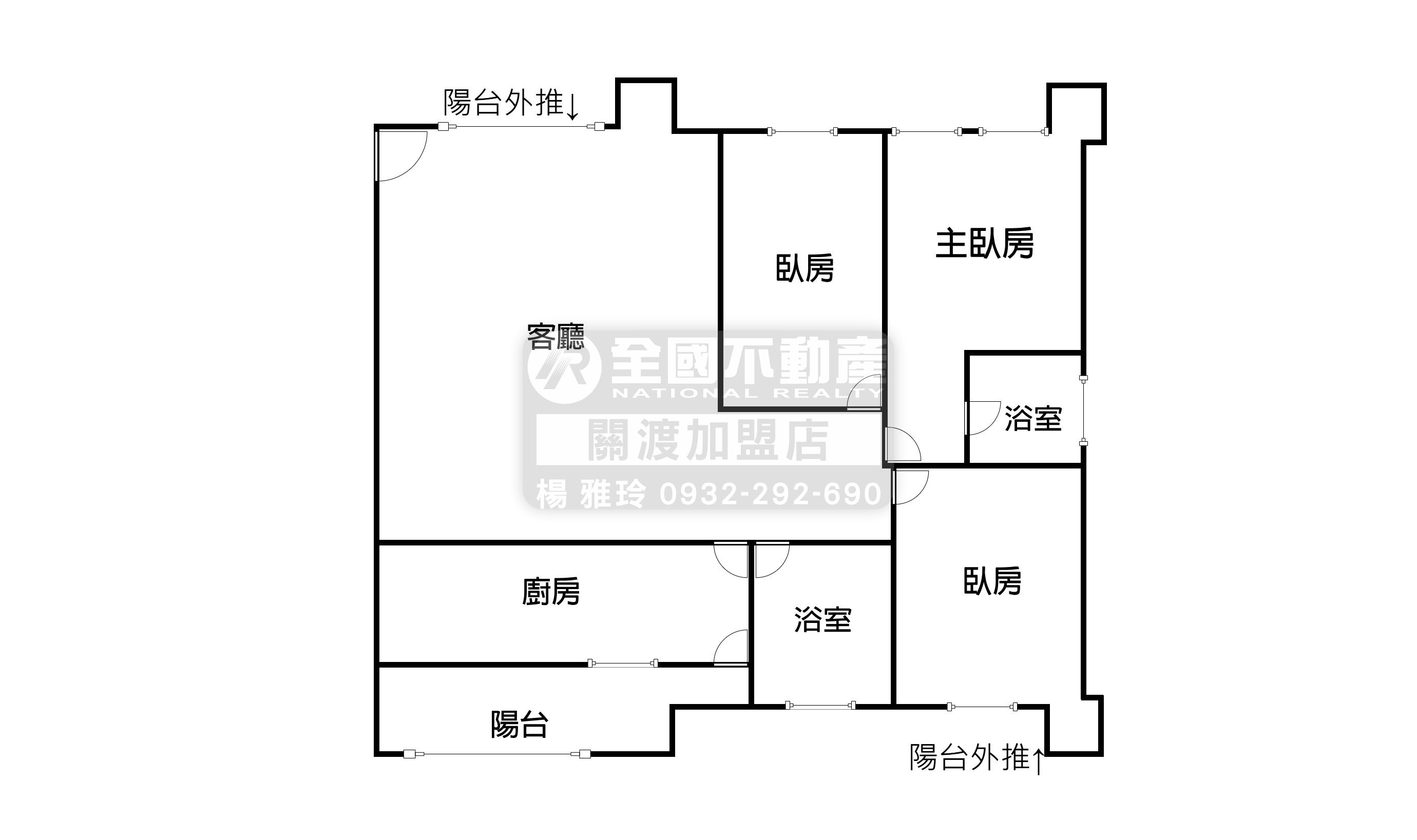 山水三房大平車｜生活便利圈_全國不動產_楊雅玲
