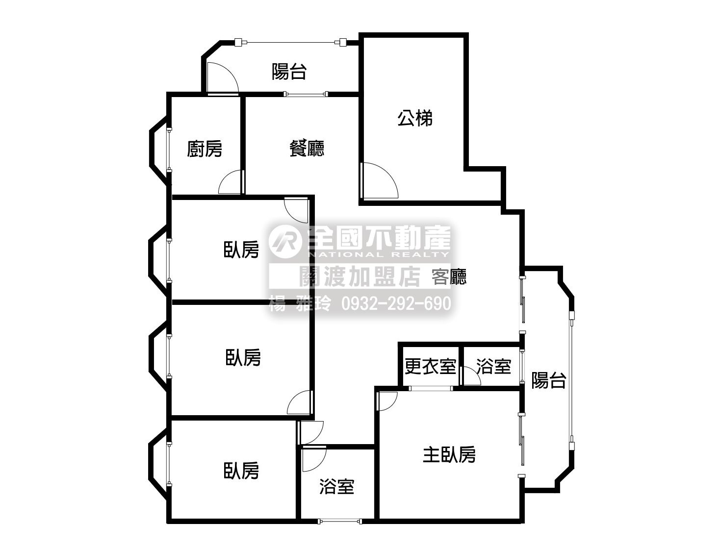 專任~老莊大四房_全國不動產_楊雅玲