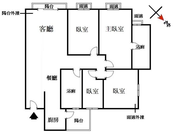專簽低於行情·親家新觀13年屋·大4房平車