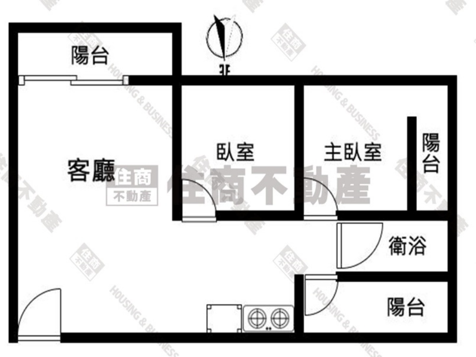 西屯-中科東海高樓視野2房平車 東大萌 全新屋