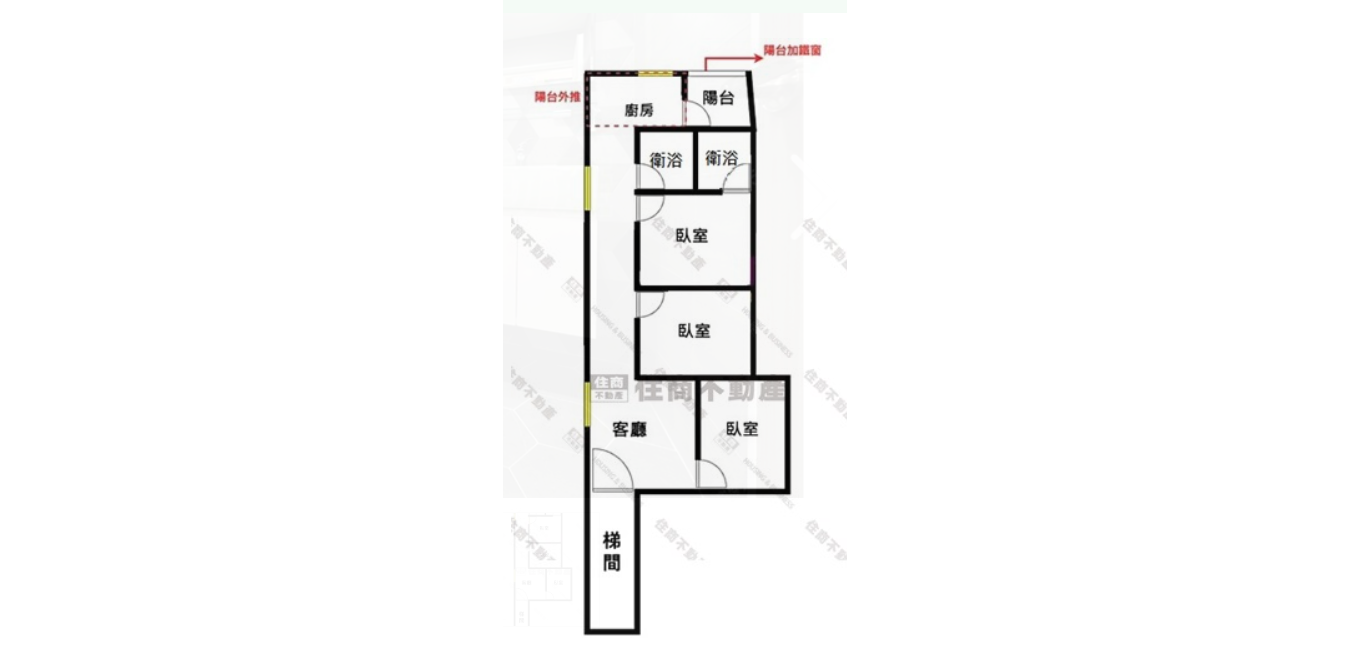 低總 仁愛國小3房美寓