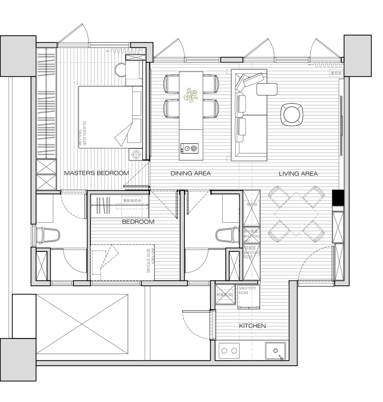 知森 一年高質感新屋 大都會公園第一排