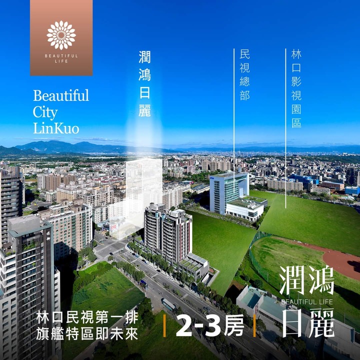 鄰近民視 潤鴻日麗 優質格局兩房車