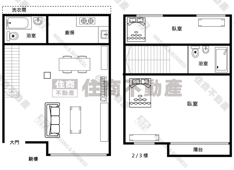 雙喜休閒風溫泉透天