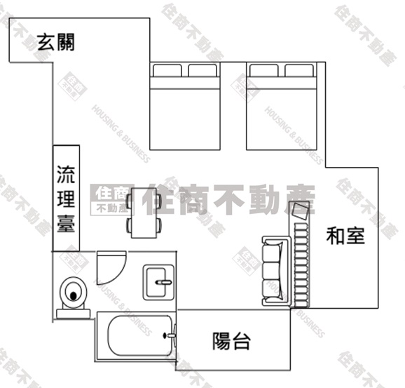 1796邊間雙面採光車位溫泉