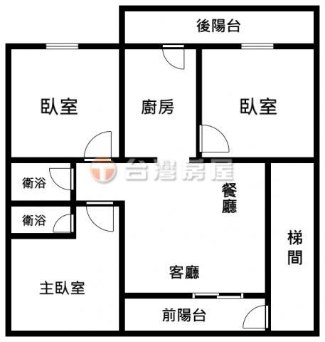 獨家【換屋首選】🏡蘆洲國中雙捷運美妝二樓方正三房