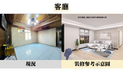 【獨家】三民捷運低總邊間三房美寓