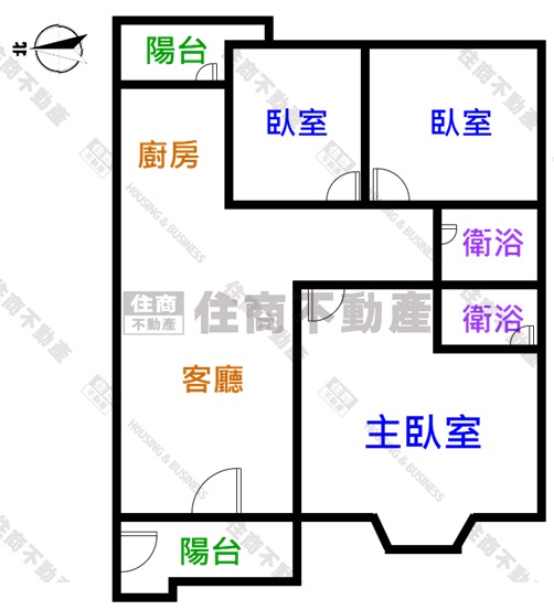 安平國中時尚設計漂亮美3房