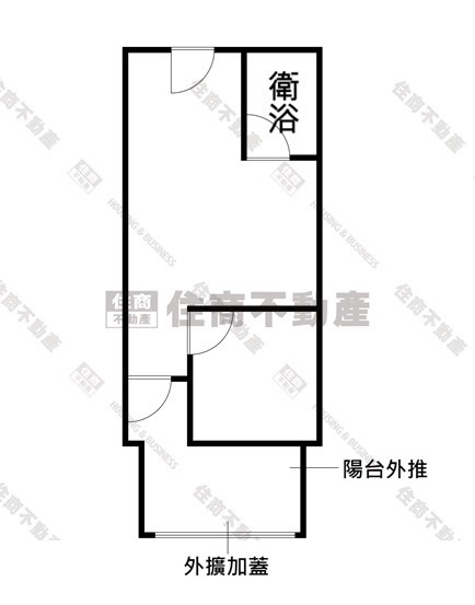 雙城街裝潢美2房