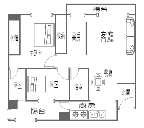 昭揚建設2+1房車🔥龍安戶政商圈🔥美屋況🔥屋主大降價