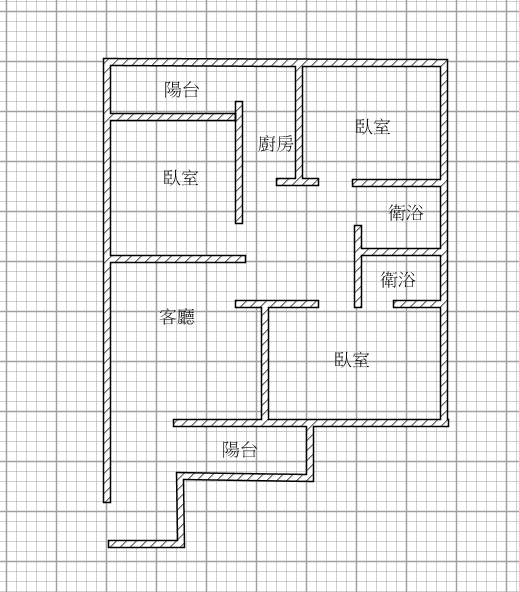 台中龍井國小旁重新整理三房+平面車位