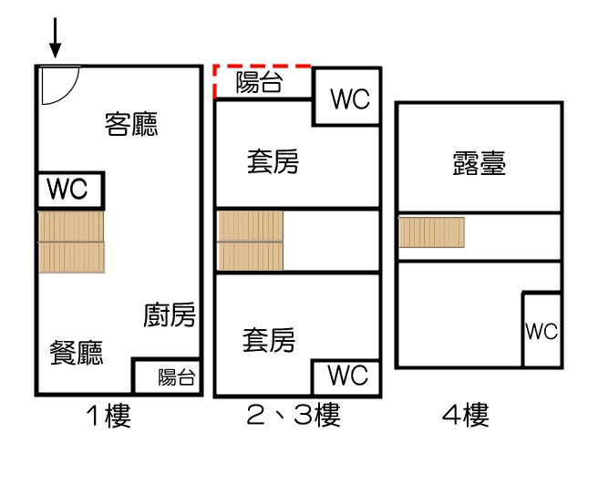 永慶許書豪★羅東櫻花步道旁邊間五套房店住