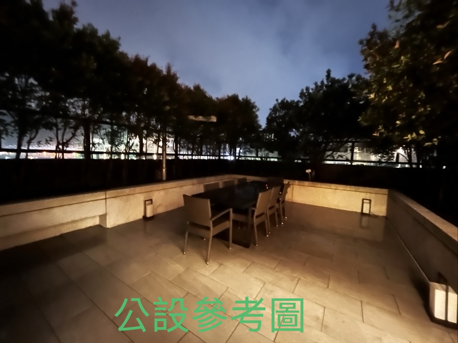 轉運站山景雙大露臺溫泉房