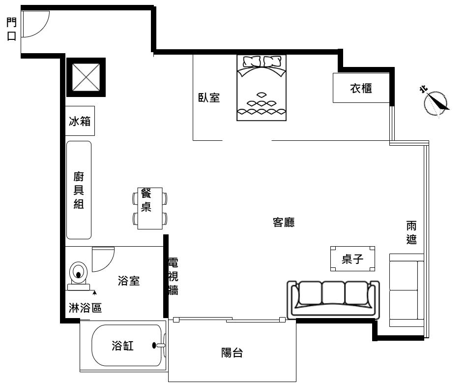 1796高樓海景邊間溫泉套房