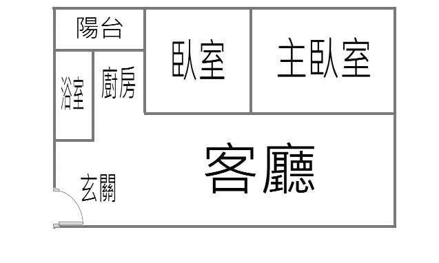 昌隆景觀好兩房平車