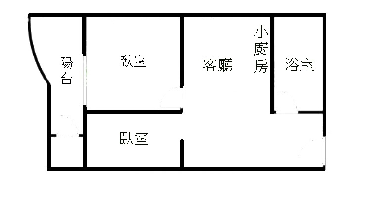 高質感漢口商圈精裝2房視野戶~