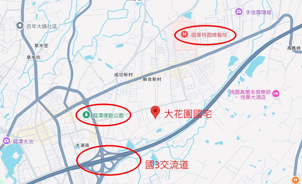 龍潭交流道旁稀有三房車