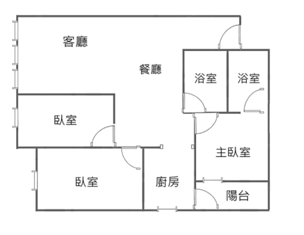 經國特區景觀三房車