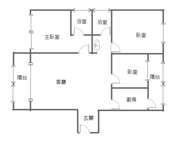 蘆竹 曉知青次頂樓超美三房車