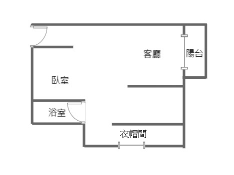市府捷運1+1大套房