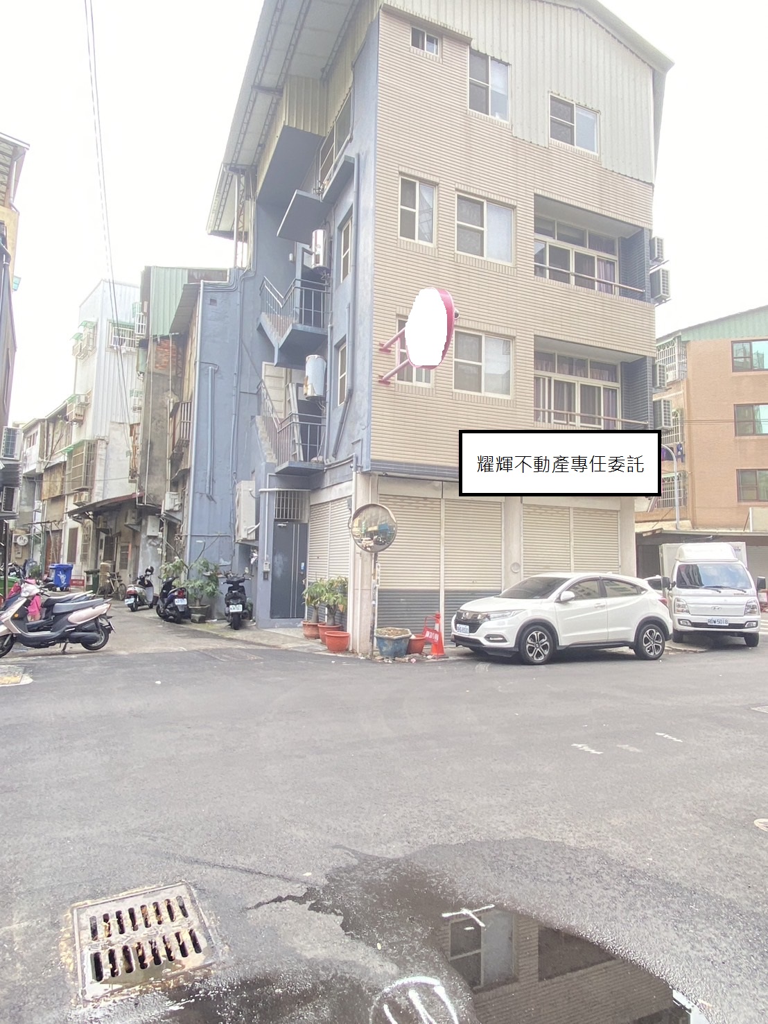 近中友百貨★中國醫商圈★三角窗透天整棟出
