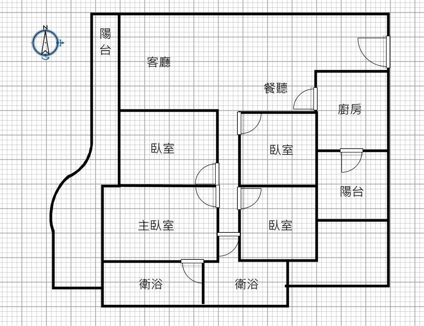 ✨獨家✨登陽釀時光稀有高樓層4房2廳2衛平車全新未入住步行到好事多捷運北屯總站