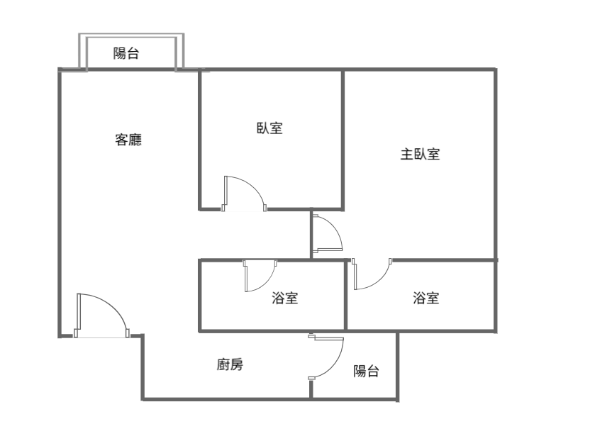 北屯丨機捷特區好市多旁富宇富好全新兩房平車