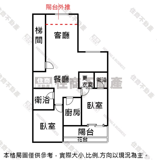 要買電梯高樓管理可三房的舉－住商活力小蔣