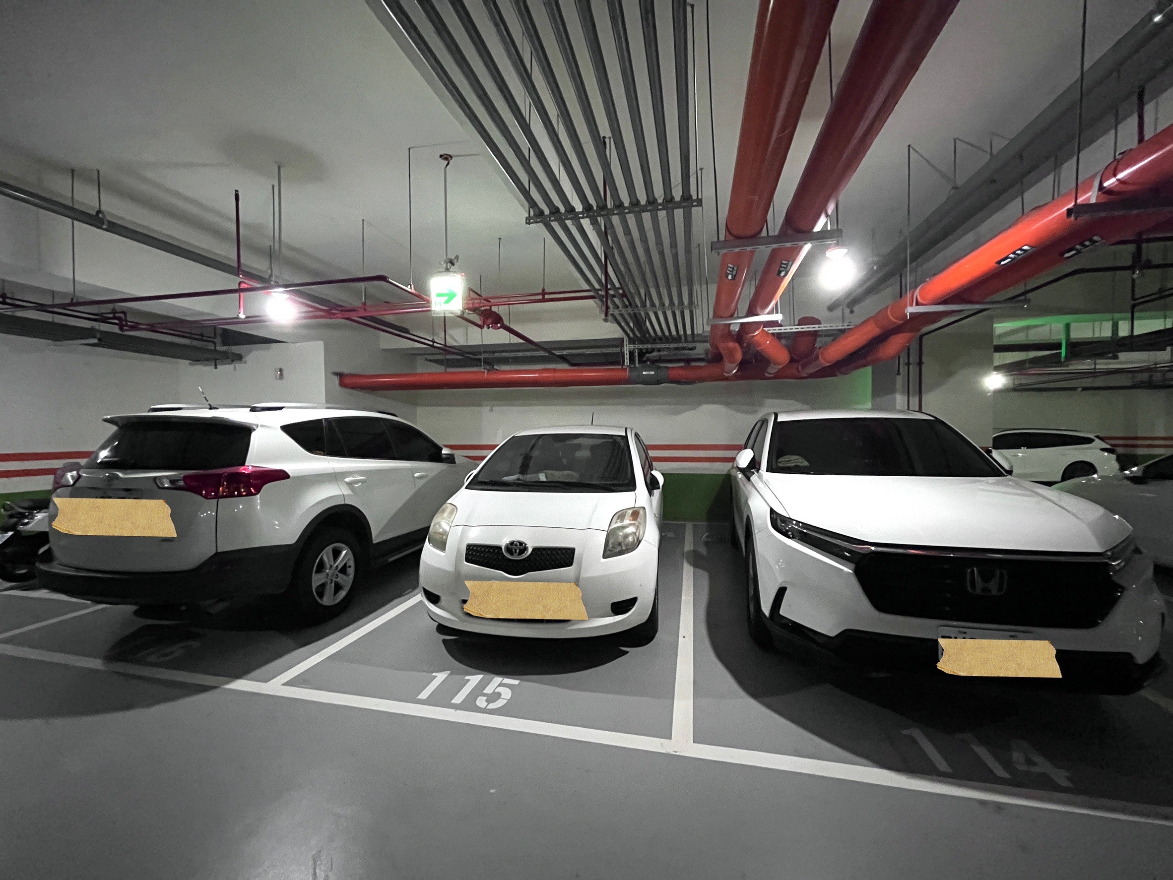 擁有雙車位的大三房