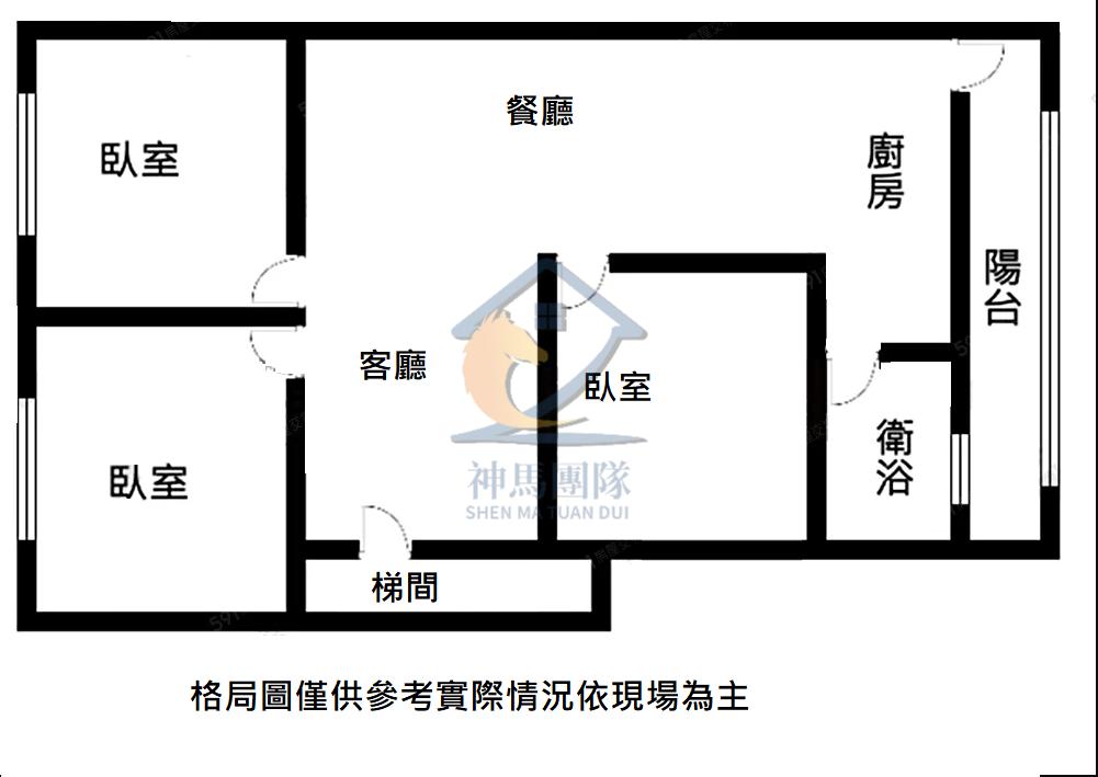 青埔買房買屋 龍安商圈-三房整新公寓