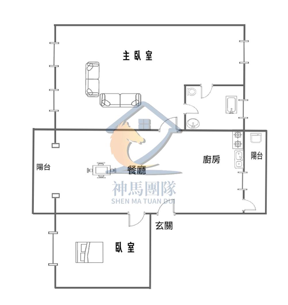專約-內壢後站大坪數電梯大2房
