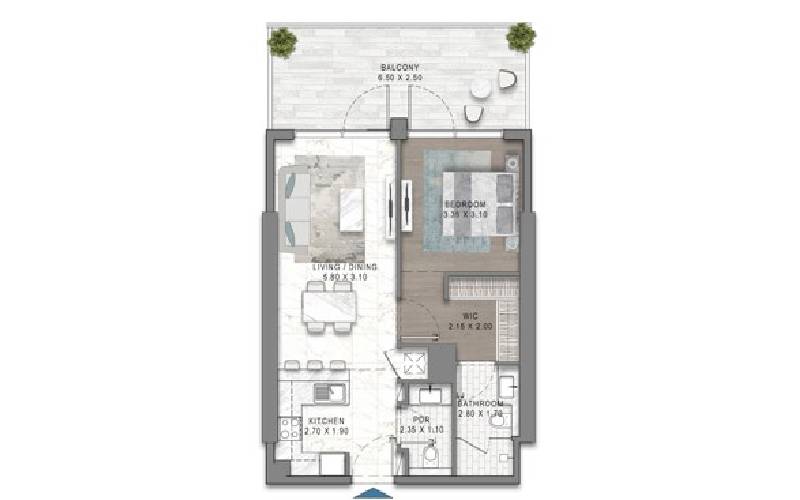 【 DAMAC｜Riverside Views 】