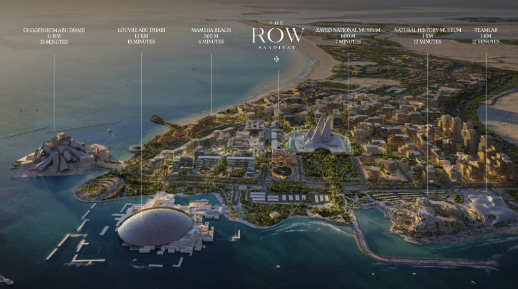 【 Aldar｜The Row Saadiyat 】